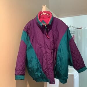 Vintage vtg Roaman’s jacket size co like size xxl 2xl extra extra large Colorblo